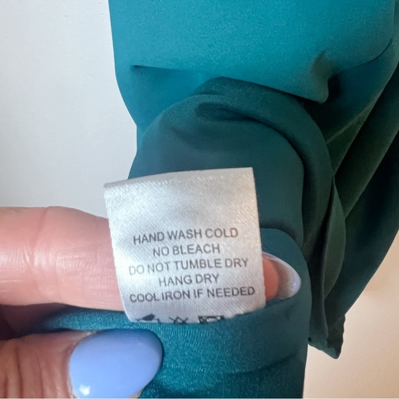 REVOLVE BRAND LOVERS + FRIENDS Lily Mini Dress In Green Dress Size Large EUC - Picture 7 of 7